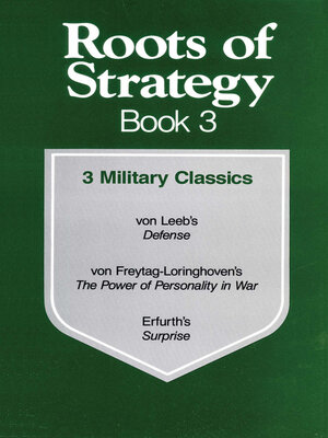 cover image of Roots of Strategy, Book 3